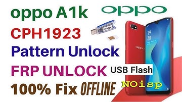 Oppo a1k pattern & password remove in one click with umt pro