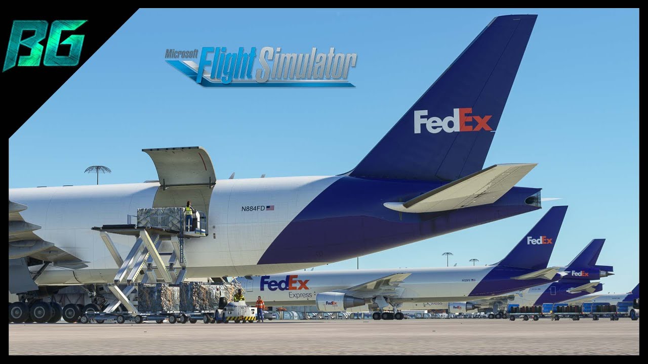 Memphis Cargo HUB B77F w/ GSX Pro MSFS (Vatsim) YouTube