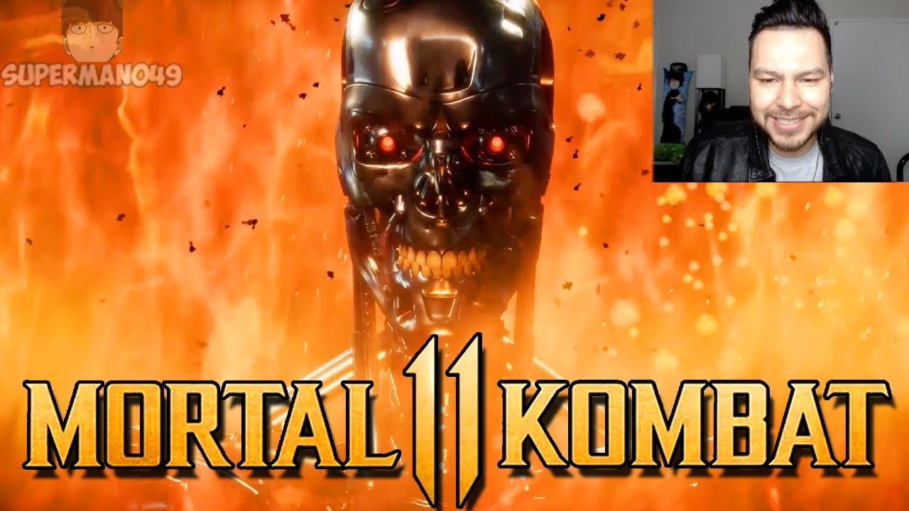 dragon ball fighterz combos gohan TERMINATOR GAMEPLAY REACTION! - Mortal Kombat 11: 
