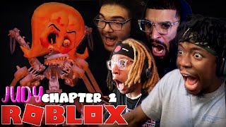 HILARIOUS ROBLOX HORROR w @PeeG @jahmelgaming @JoJoThaMoFoo  | Judy Chapter 2