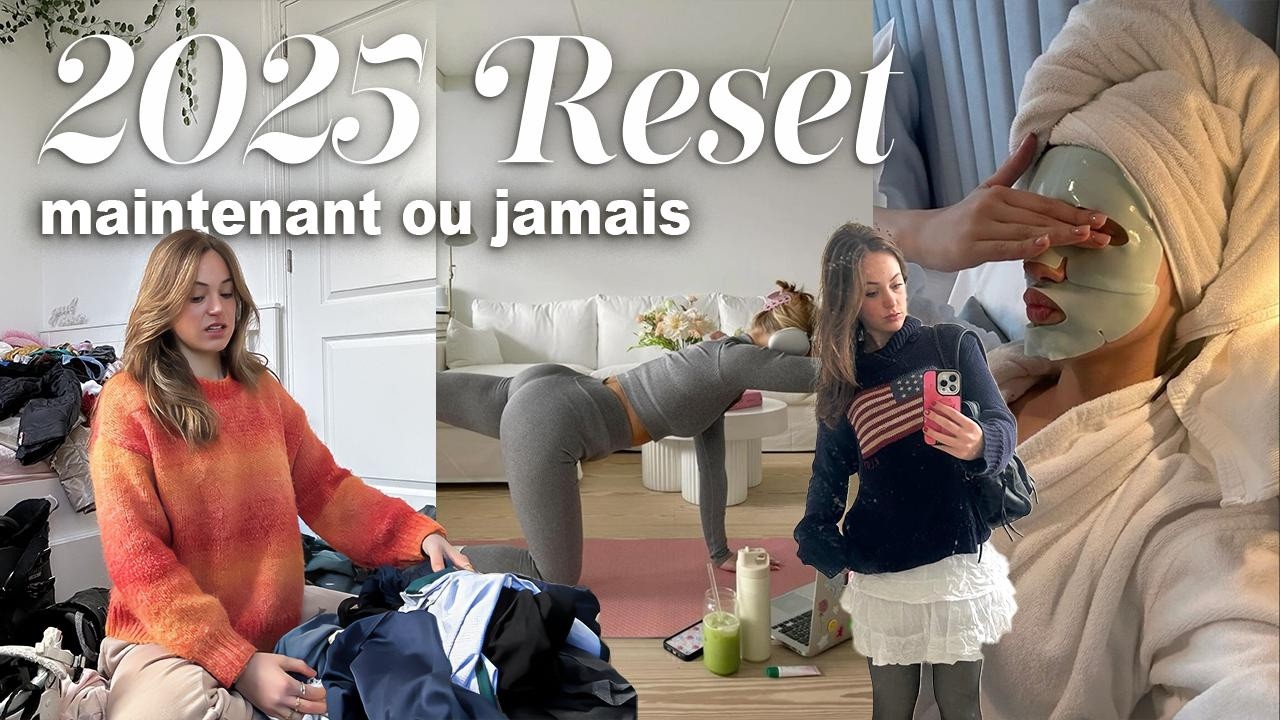 Une Semaine pour INSTAURER des BONNES HABITUDES- 2025 RESET 𝜗𝜚 ࣪˖ ִ𐙚