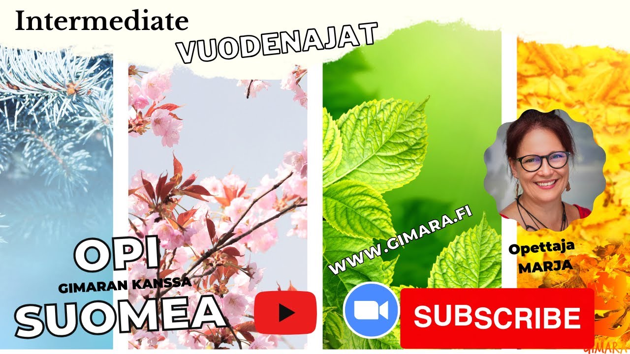 Opi suomea! Vuodenajat (Intermediate - Advanced)