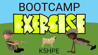 Bootcamp for Kids #1, Fitness, Exercise, Physical Education, PE, Brain Break, Classroom Movement