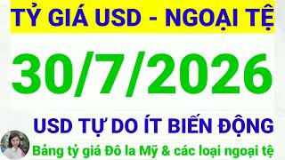USD - Foreign Currency Exchange Rates Today, July 30, 2026 || US Dollar Exchange Rate Today, 7/30...