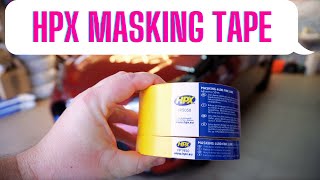 HPX masking tape test - EN