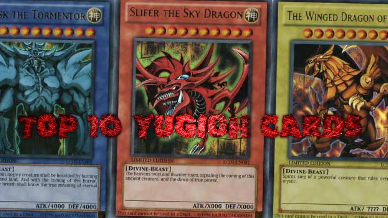 Top 10 Yugioh Cards YouTube