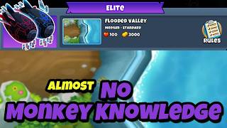 BTD6 Elite Phayze Boss Tutorial || Almost No Monkey Knowledge || Flooded Valley