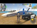 Police Officer Flying Private Helicopter| &amp; Driving Police Car | Open World Android Gameplay