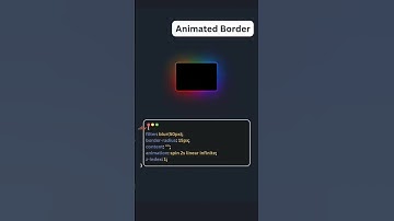 Master CSS Border Animation  Quick Tips & Tricks #education #coding  #css