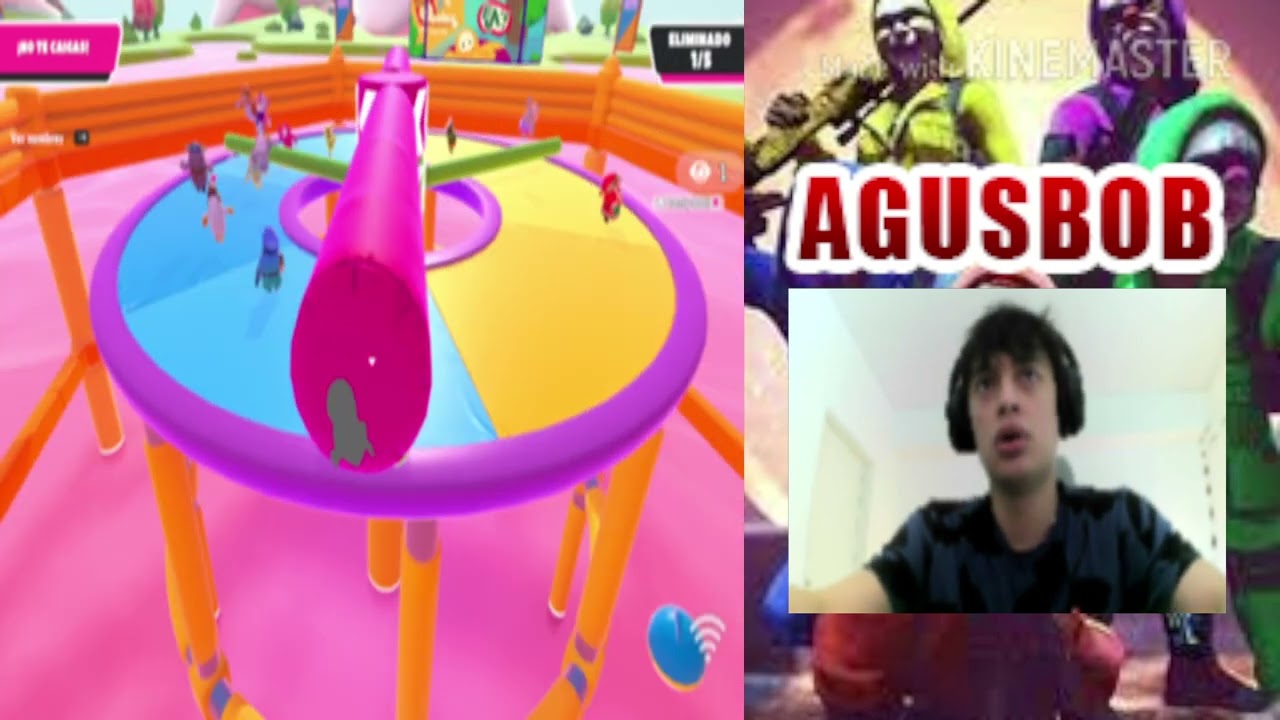 AGUSBOB TILTEADO EN EL FALL GUYS 3.0
