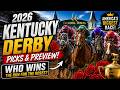 2026 Kentucky Derby Picks &amp; Predictions | BEST Bets for the Run for the Roses 🌹