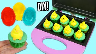 How to Make Cute & Delicious Easter Chick Cupcakes & Rainbow Gummy Easter Eggs!