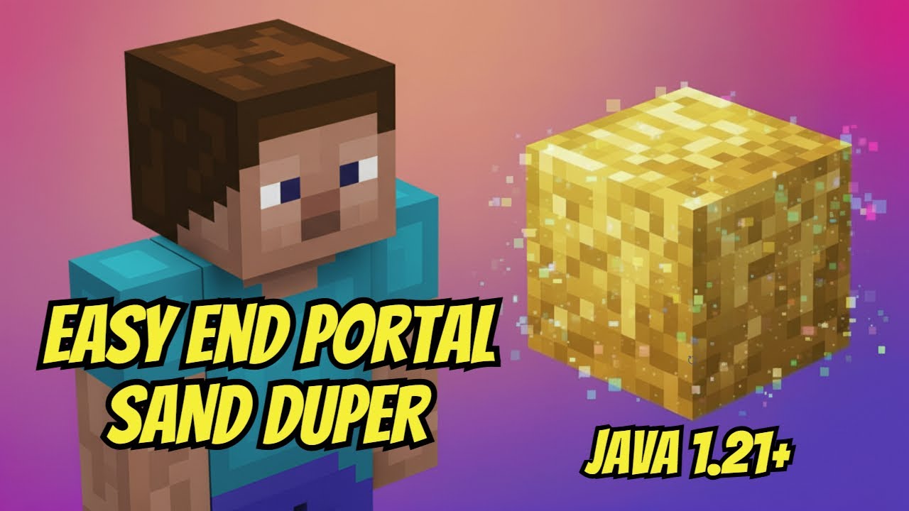 Easy Sand Duper Java 1.21 - YouTube