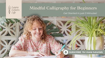 Brush Pen Calligraphy Tutorial - Get Started in just 3 Minutes