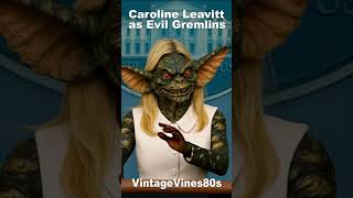 Caroline Leavitt as Evil Gremlins (LMAO) #shorts