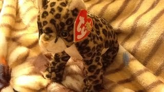 Leopard 2k beanie babies Ty value