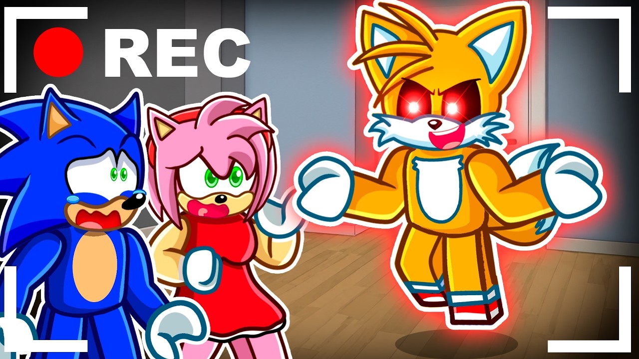 Captamos a un TAILS MALO en las CÁMARAS de SEGURIDAD de Brookhaven... (Roblox)
