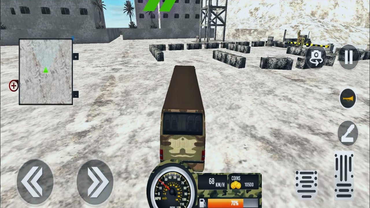 Uphill Offroad Army Bus Driving Simulator - Emergency  Passengers Transporter