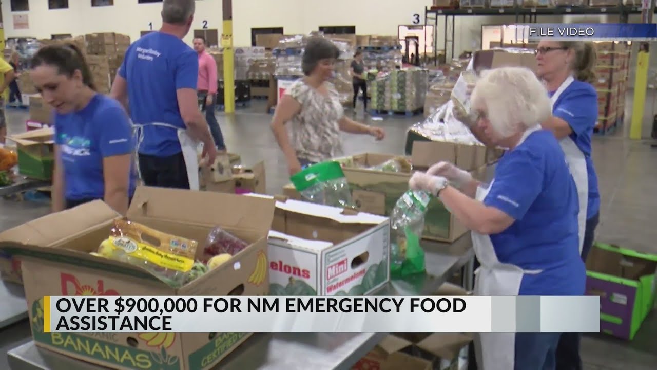 924,895 awarded for New Mexico food assistance programs YouTube