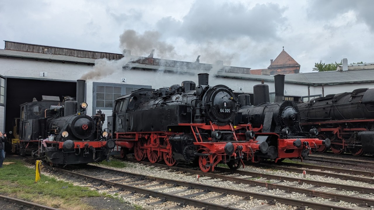 4. Nördlinger Eisenbahnfest 2025 - Historische Dampfloks