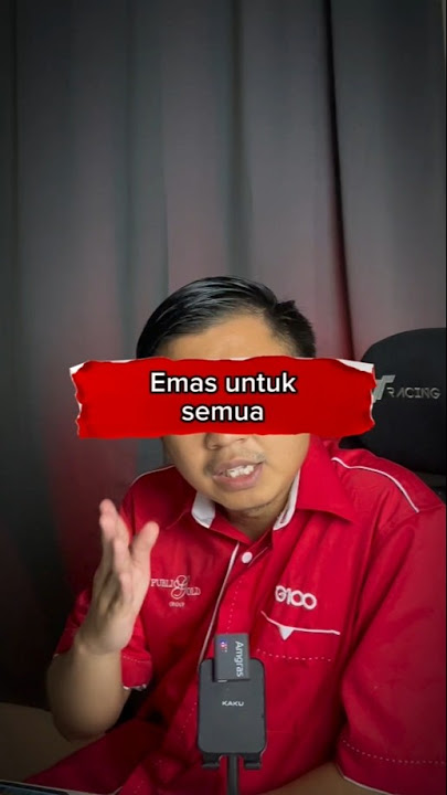 Sesuai tak simpan Emas untuk mereka yang berumur 40an?#ilmu #emas #publicgoldsarawak