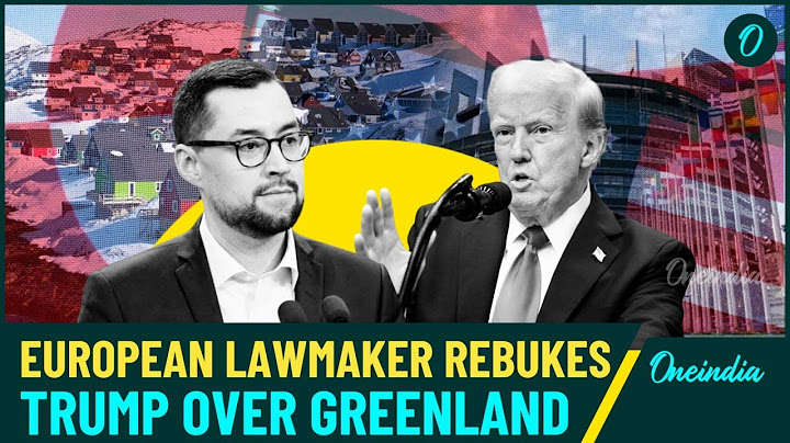 'F**k Off': Denmark Lawmaker Anders Vistisen Tells Trump to "F**k off" over Greenland Sale Question