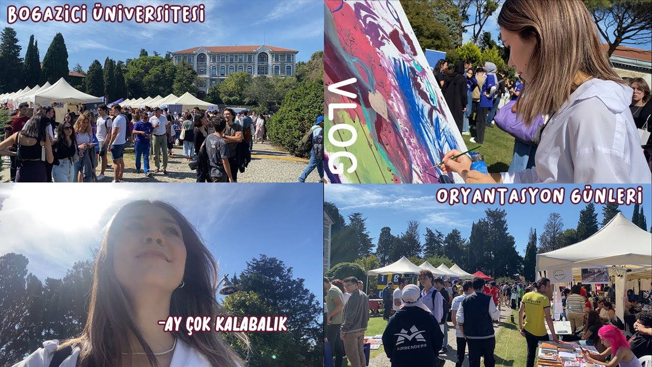 BOĞAZİÇİ ORYANTASYON GÜNLERİ 2022 | kulüp stantlarını geziyoruz, kulüp tanıtımları #boğaziçi #vlog