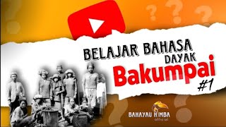 Belajar Bahasa Dayak Bakumpai #1 : Kata & Kalimat Dasar [Penting buat kamu sebelum ke kalimantan❗️]