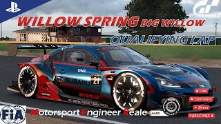 Gran Turismo 7 Willow Spring Big Willow Track Guide Engine Sound Oct 25 Subaru Brz Gr.3