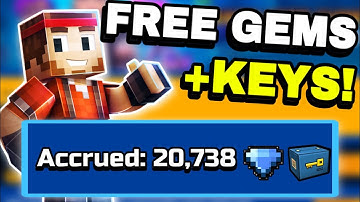 How To Get 20,000 FREE GEMS & KEYS FAST in Pixel Gun 3D