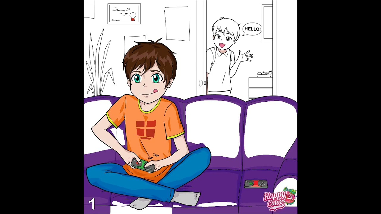 Game On - Get set Go Part 01 Drawing Color YouTube Shorts #GameOn #GetsetGo #fillthecolours #art