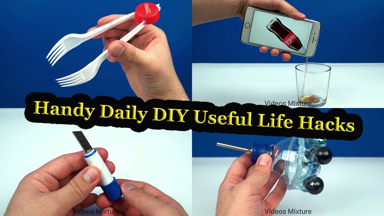 Handy Daily DIY Useful Life Hacks - YouTube