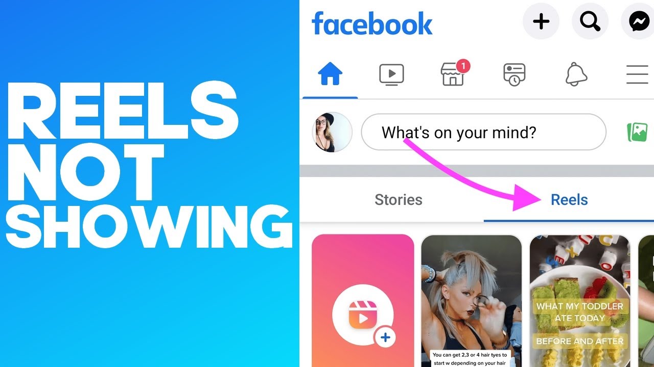 How To Fix Facebook Reels Option Not Showing Problem | Fix Facebook ...