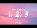 Sofia reyes  1 2 3 lyrics  letra hola comment allez vous