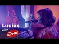 Lucius give a special onstage performance at the Palace Theatre for The Current
