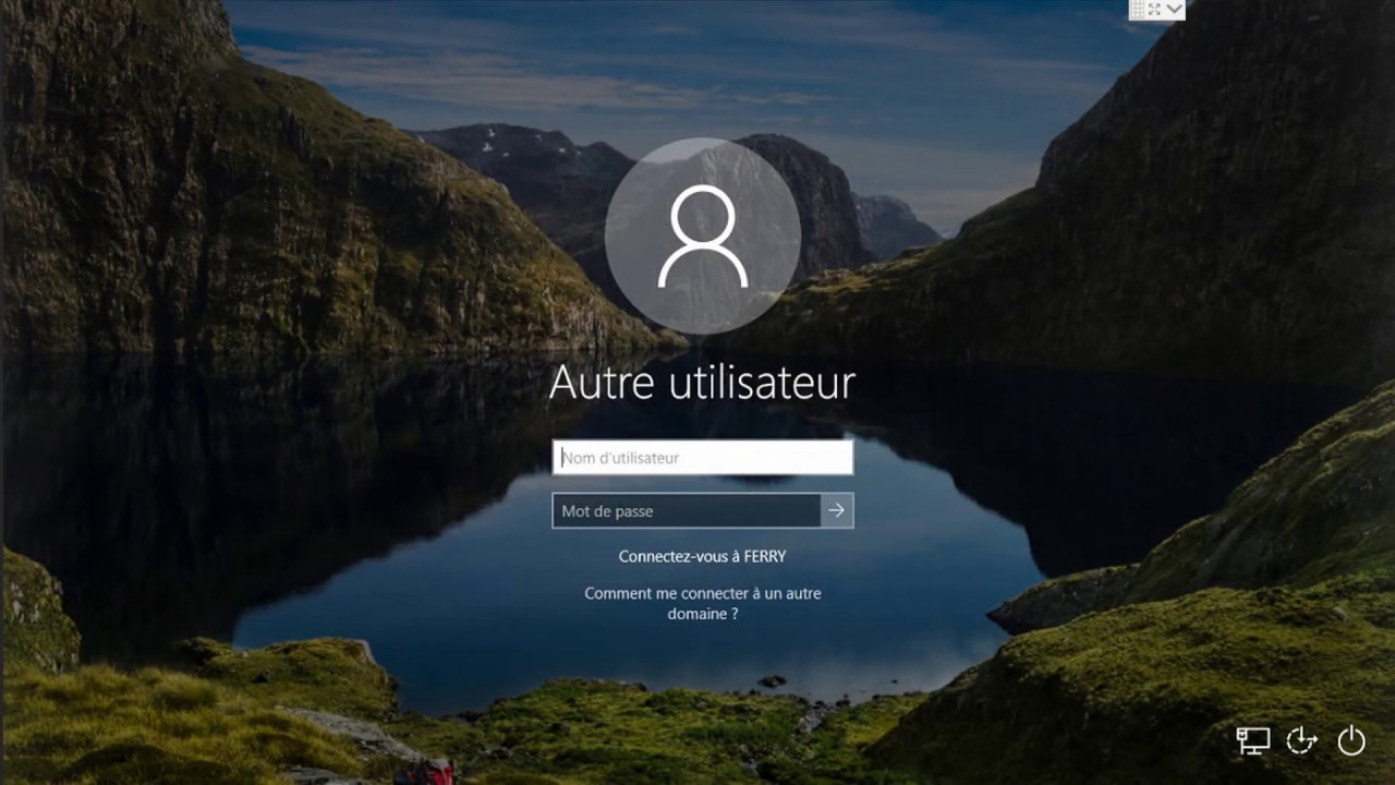 1ère CONNEXION Site Ferry - Version Professeur