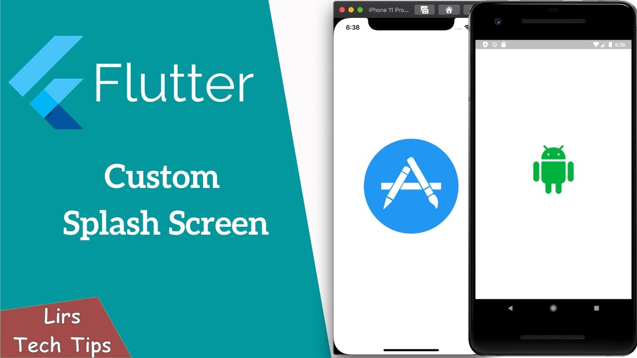 Flutter: Custom Splash Screen in Android and iOS - YouTube