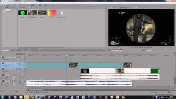 Sniper Scope Transition Effect Sony Vegas Tutorial