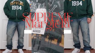 SUPREME® MM6 MAISON MARGIELA ZIP UP HOODED SWEATSHIRT SS24 WEEK 7