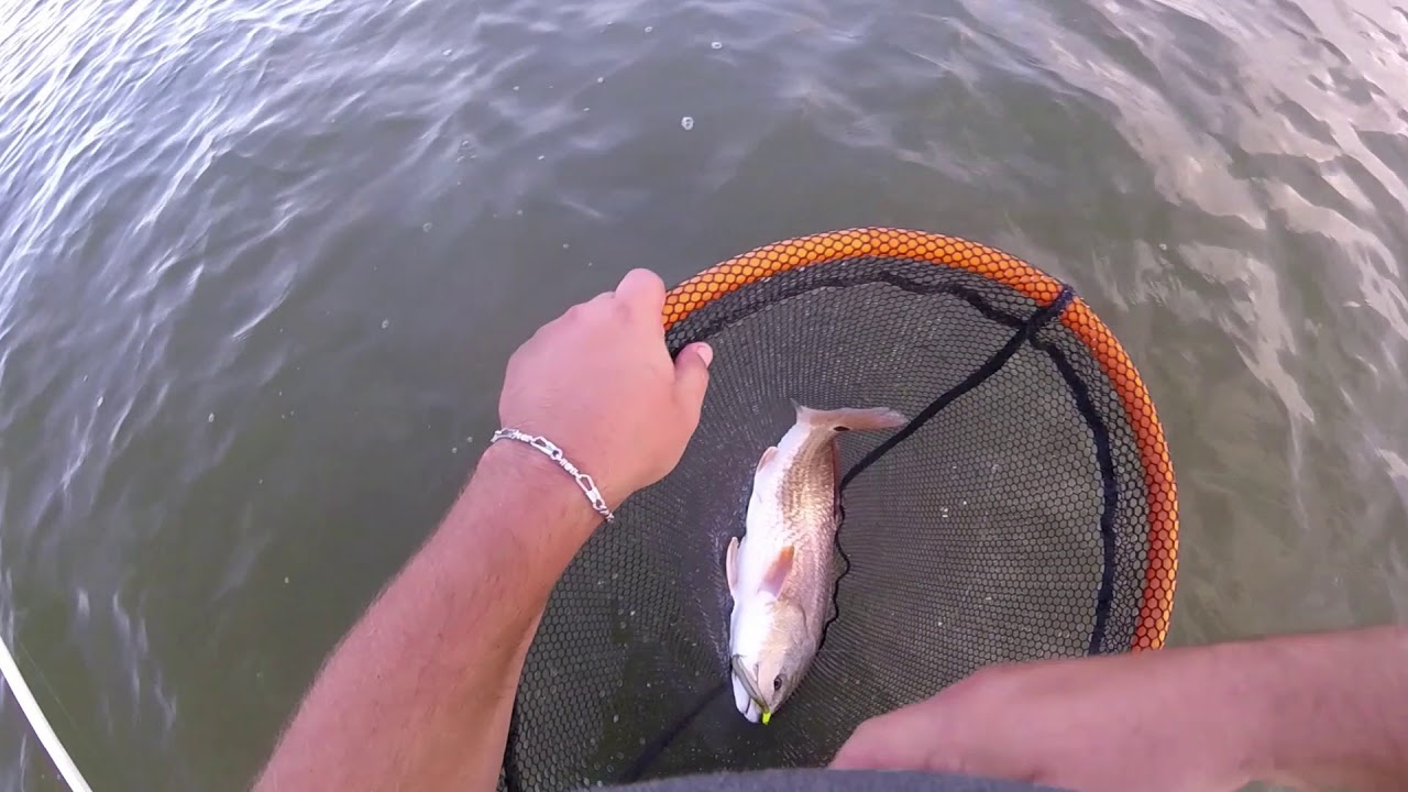 trout support lure wade fishing west matagorda bay YouTube