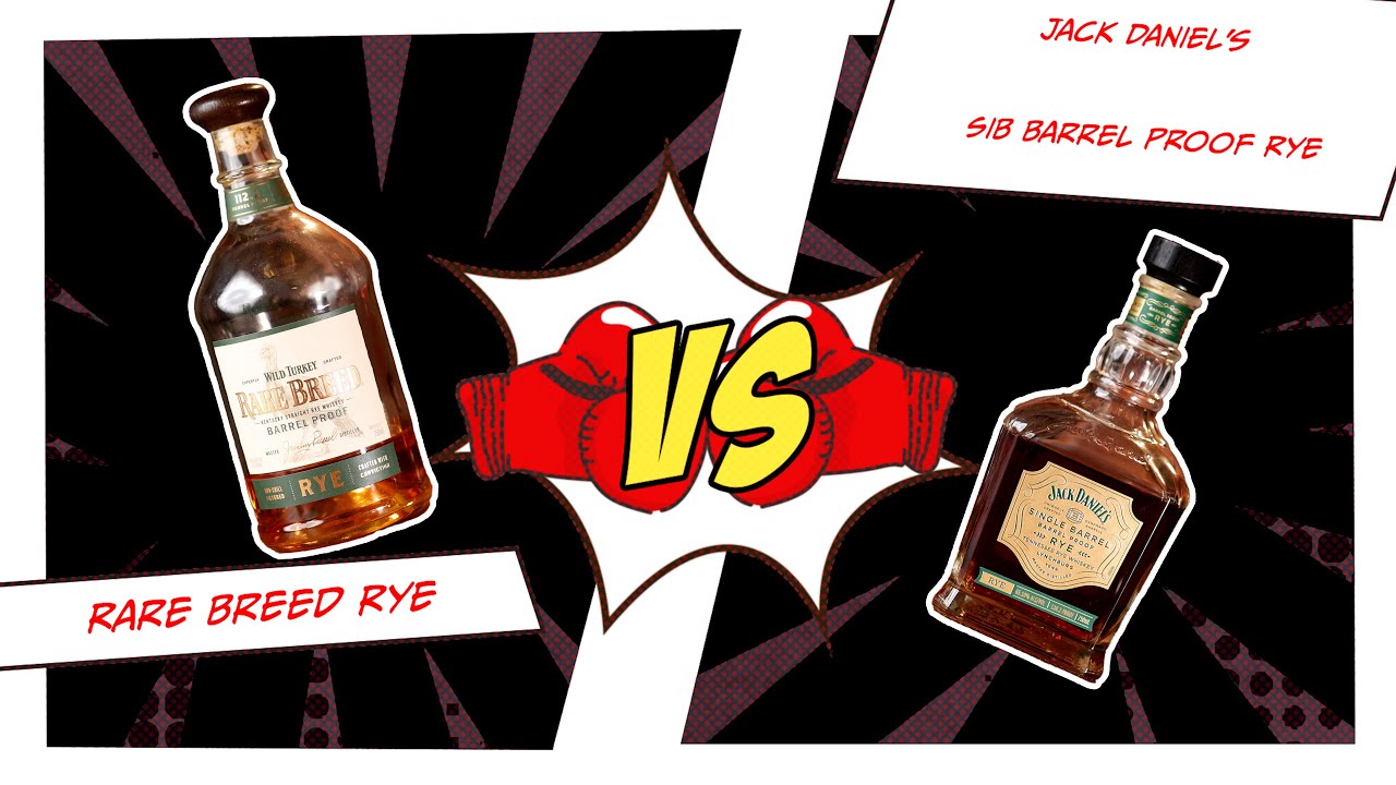 Jack Daniel's SBBP Rye vs Wild Turkey Barrel Proof Rye