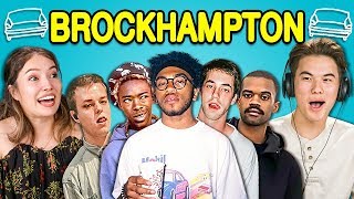 TEENS REACT TO BROCKHAMPTON (ft. Laurie Hernandez)