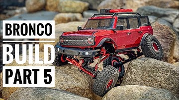 SCX24 Bronco Build Part 5 - Creative Upgrades: Scx24 overdrive gears and more!