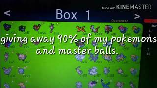 Roblox Project Pokemon Master Ball Hack - project pokemon giveaway 90 pokemon and freee master balls