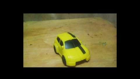 Transformers animated bumble bee stop motion review