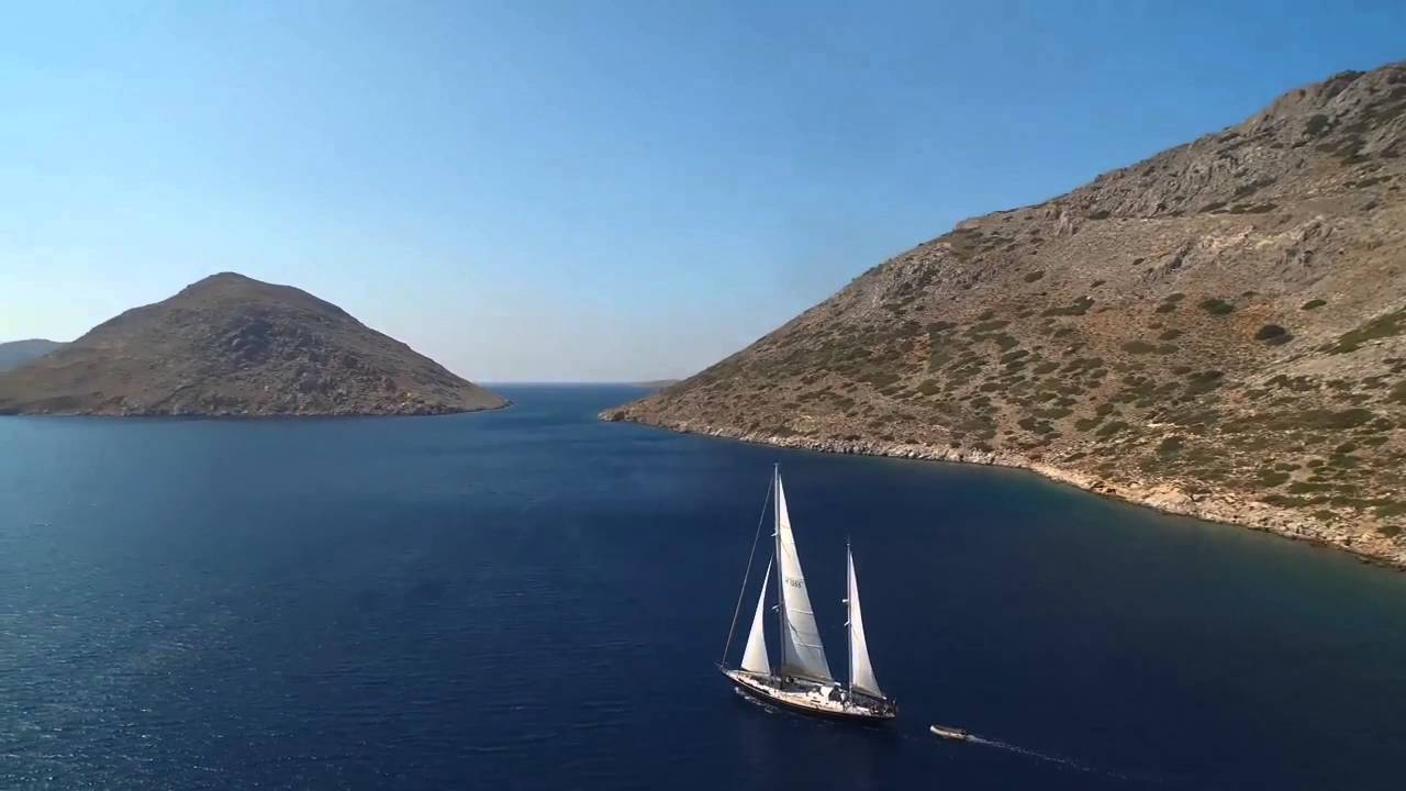 Sailing in Greek Islands 2015 YouTube