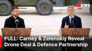 FULL PRESSER: PM Carney & Zelenskiy Announce Major Canada-Ukraine Drone Partnership in Calgary |AC1E
