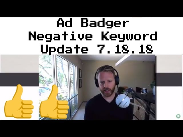 Ad Badger Negative Keyword Tool Improvement Demo 5k vs 50k account size