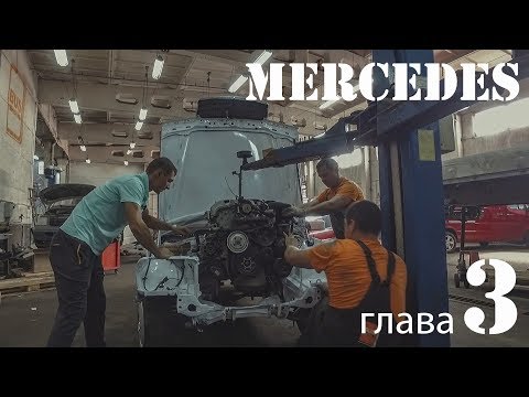 Ставим мотор AMG Р6 3.6 литра