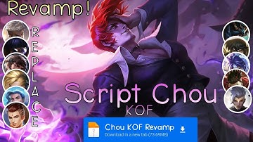 Script Skin Chou KOF - Iori Yagami No Password | Full Effect Voice | Patch Terbaru